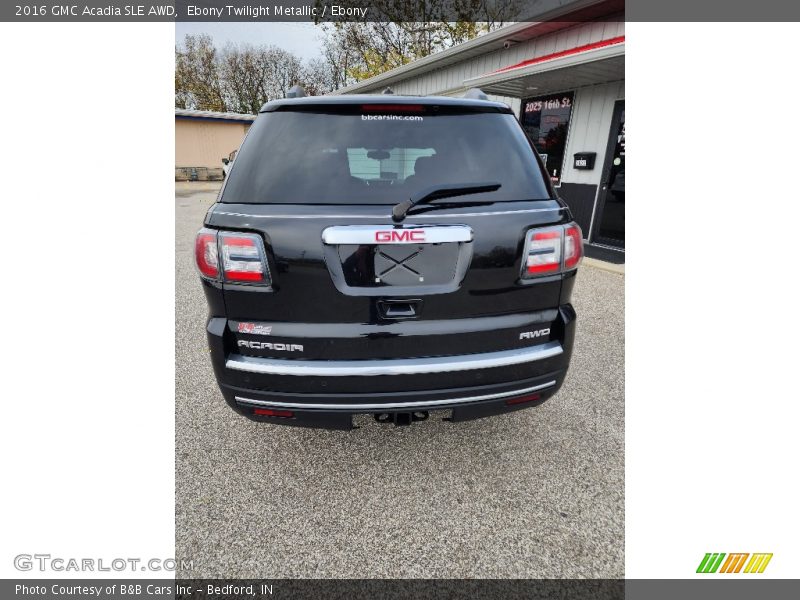 Ebony Twilight Metallic / Ebony 2016 GMC Acadia SLE AWD