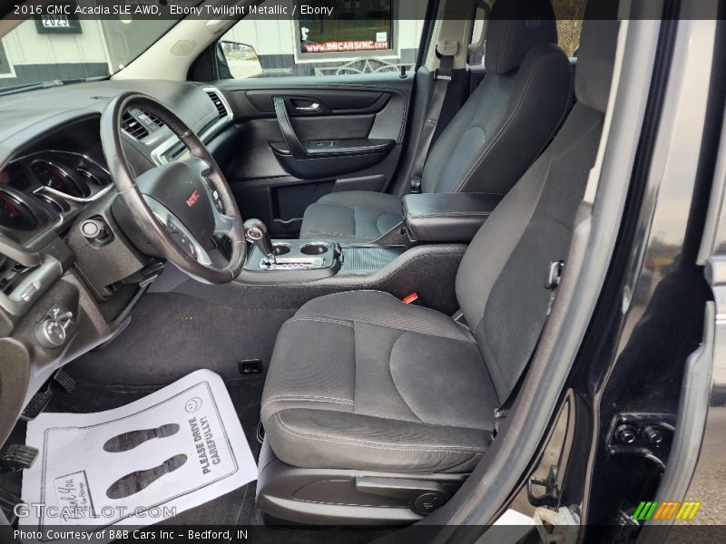 Ebony Twilight Metallic / Ebony 2016 GMC Acadia SLE AWD
