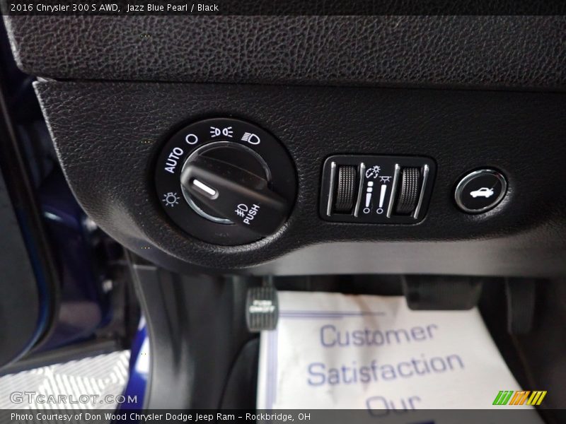 Jazz Blue Pearl / Black 2016 Chrysler 300 S AWD