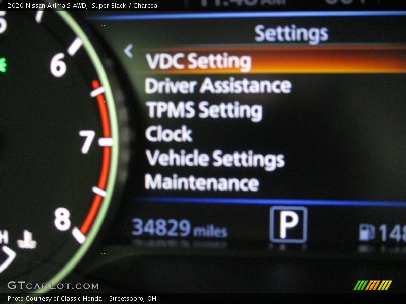 Super Black / Charcoal 2020 Nissan Altima S AWD