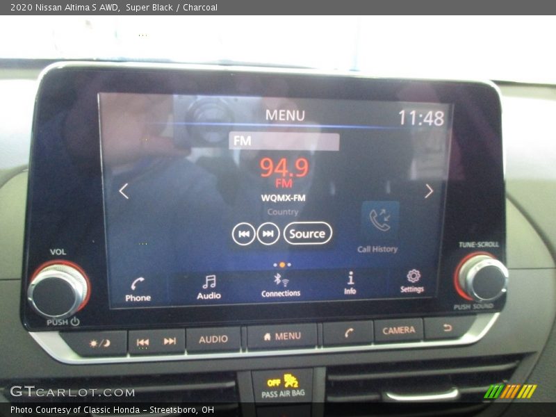 Super Black / Charcoal 2020 Nissan Altima S AWD