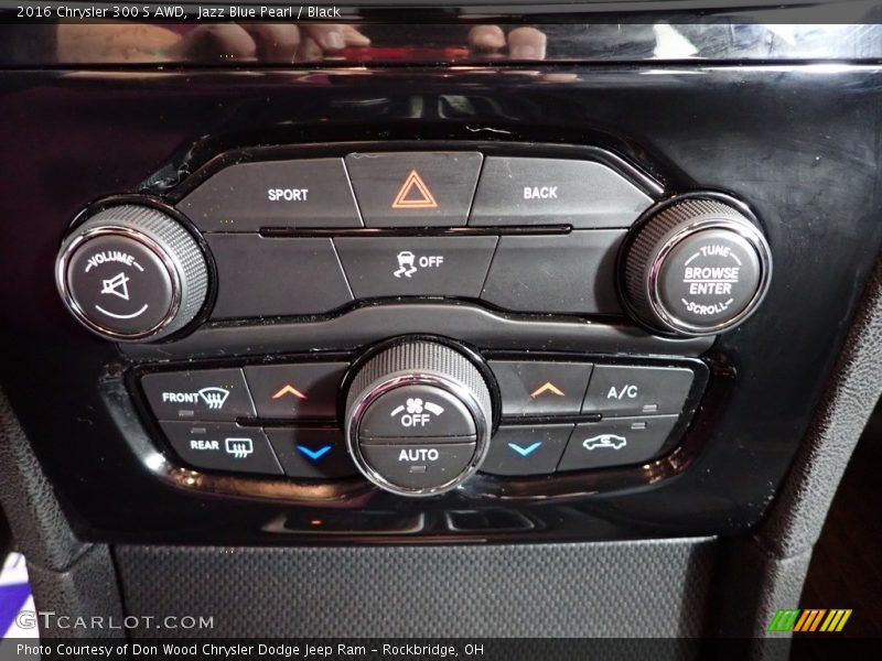 Jazz Blue Pearl / Black 2016 Chrysler 300 S AWD