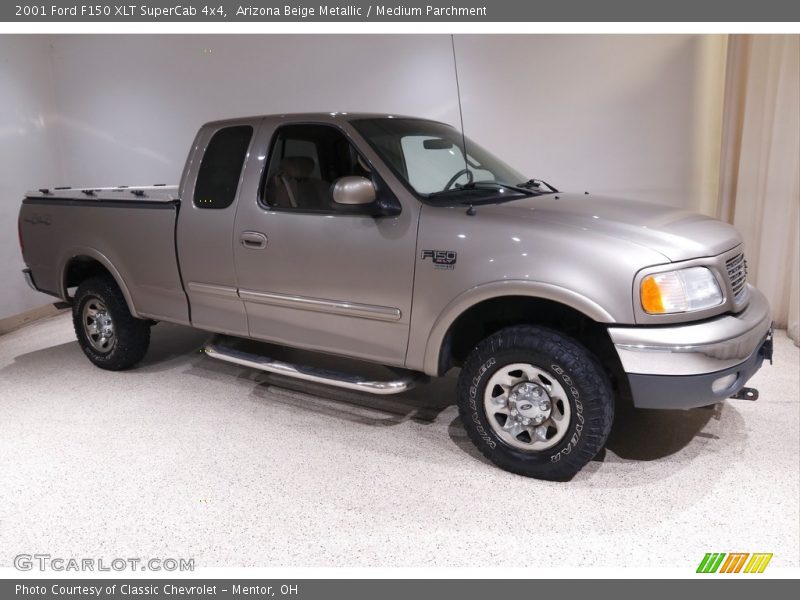  2001 F150 XLT SuperCab 4x4 Arizona Beige Metallic