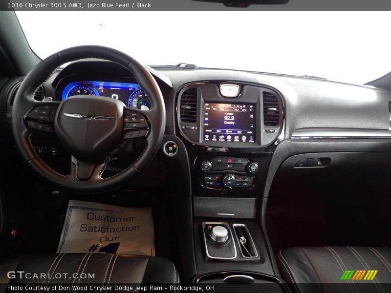 Jazz Blue Pearl / Black 2016 Chrysler 300 S AWD