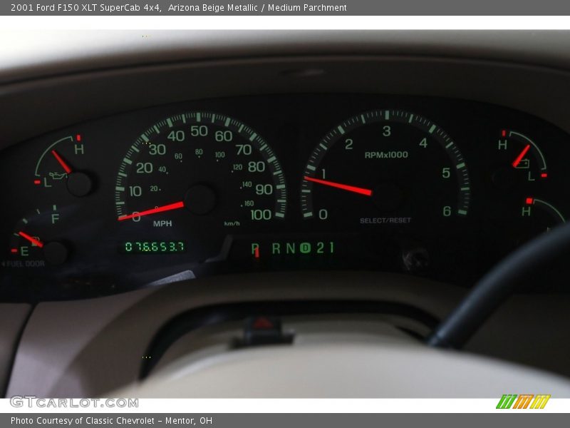  2001 F150 XLT SuperCab 4x4 XLT SuperCab 4x4 Gauges