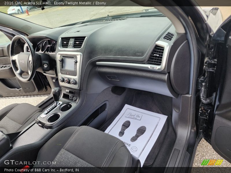 Ebony Twilight Metallic / Ebony 2016 GMC Acadia SLE AWD