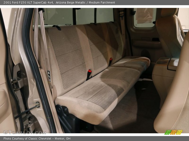 Rear Seat of 2001 F150 XLT SuperCab 4x4