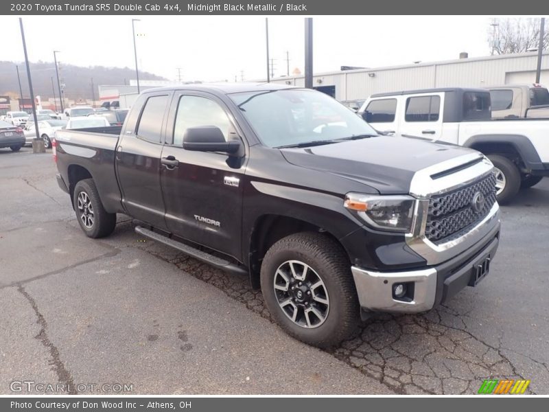 Midnight Black Metallic / Black 2020 Toyota Tundra SR5 Double Cab 4x4