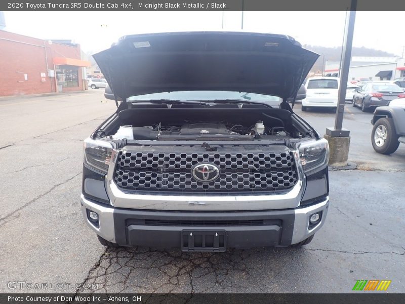 Midnight Black Metallic / Black 2020 Toyota Tundra SR5 Double Cab 4x4
