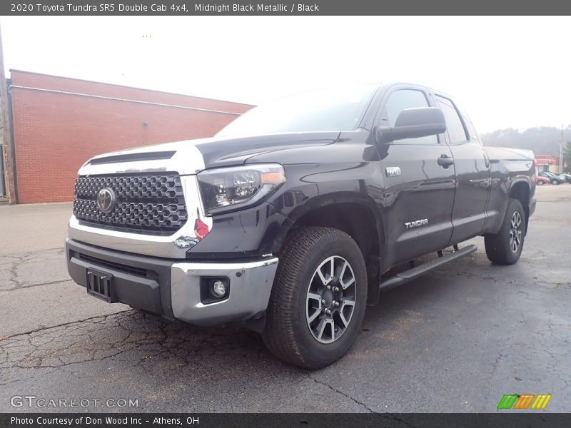 Midnight Black Metallic / Black 2020 Toyota Tundra SR5 Double Cab 4x4