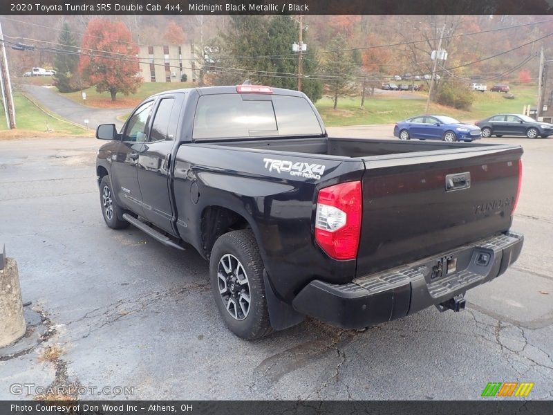 Midnight Black Metallic / Black 2020 Toyota Tundra SR5 Double Cab 4x4