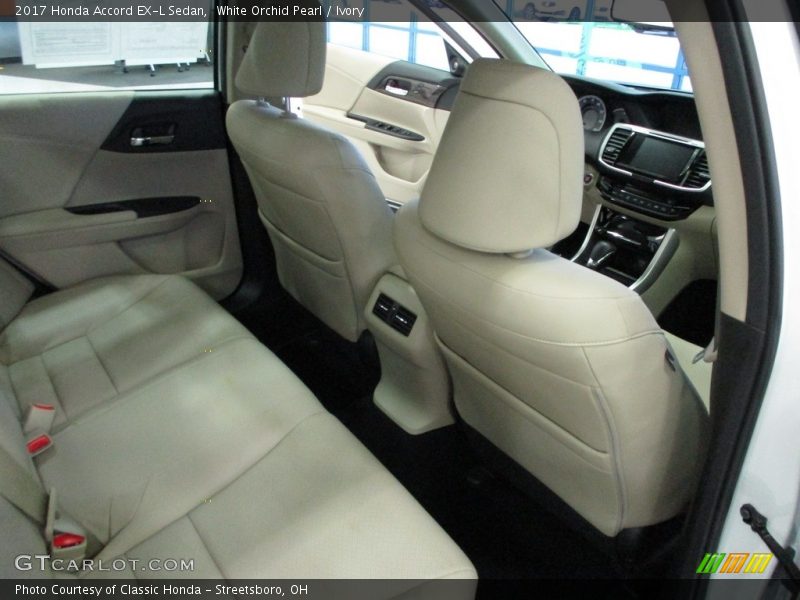 White Orchid Pearl / Ivory 2017 Honda Accord EX-L Sedan