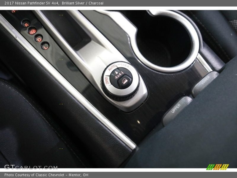 Controls of 2017 Pathfinder SV 4x4