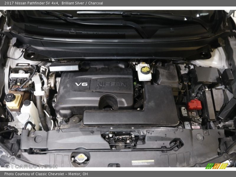  2017 Pathfinder SV 4x4 Engine - 3.5 Liter DOHC 24-Valve CVTCS V6