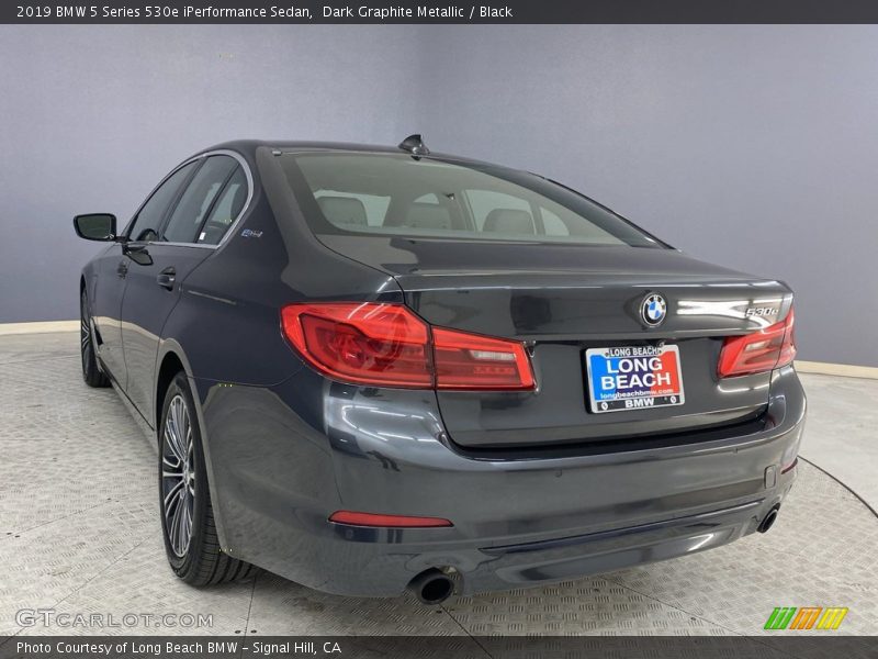 Dark Graphite Metallic / Black 2019 BMW 5 Series 530e iPerformance Sedan