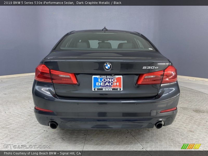 Dark Graphite Metallic / Black 2019 BMW 5 Series 530e iPerformance Sedan