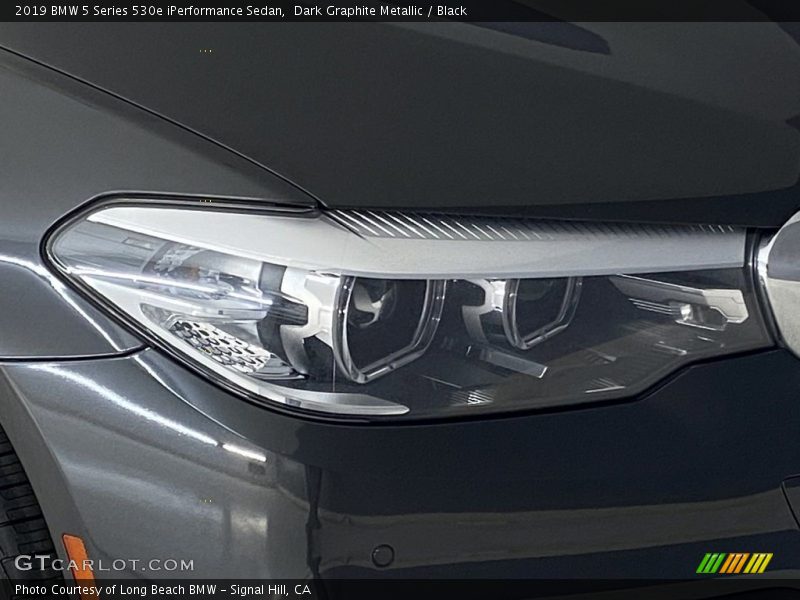 Dark Graphite Metallic / Black 2019 BMW 5 Series 530e iPerformance Sedan