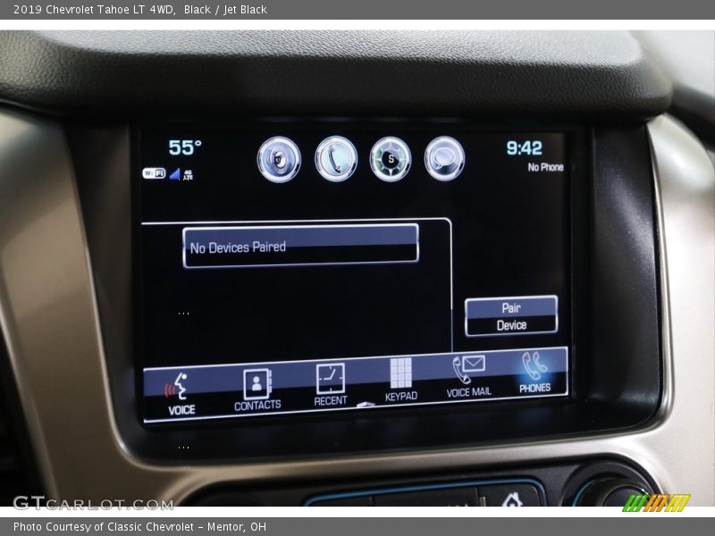Black / Jet Black 2019 Chevrolet Tahoe LT 4WD
