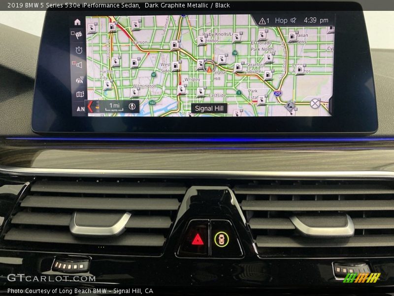 Dark Graphite Metallic / Black 2019 BMW 5 Series 530e iPerformance Sedan