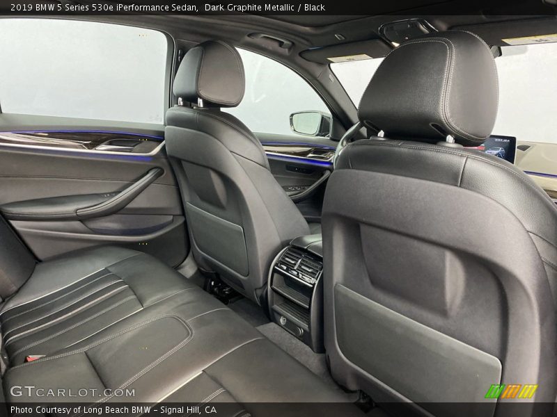 Dark Graphite Metallic / Black 2019 BMW 5 Series 530e iPerformance Sedan
