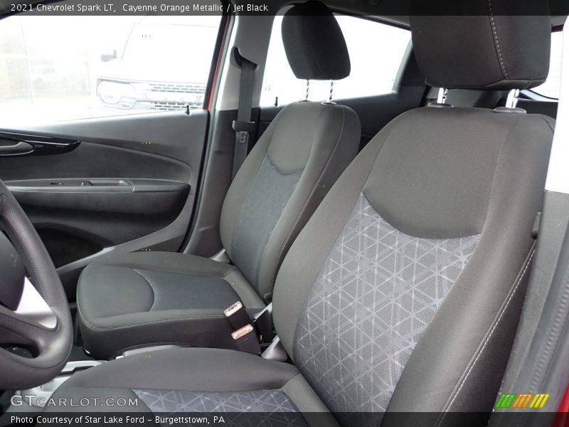 Cayenne Orange Metallic / Jet Black 2021 Chevrolet Spark LT