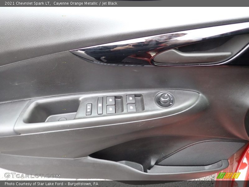 Cayenne Orange Metallic / Jet Black 2021 Chevrolet Spark LT