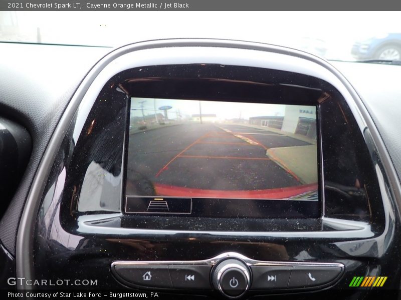 Cayenne Orange Metallic / Jet Black 2021 Chevrolet Spark LT