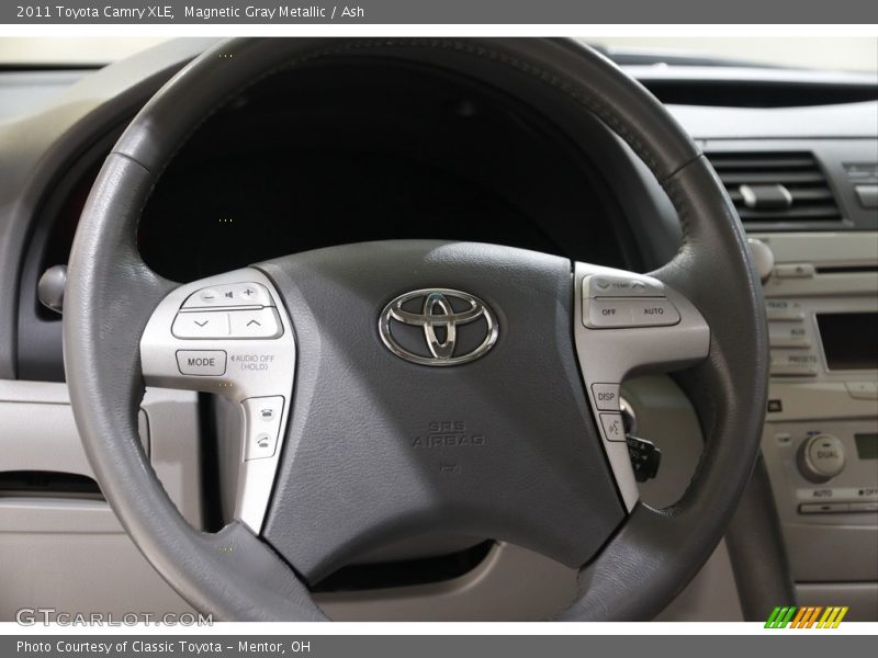 Magnetic Gray Metallic / Ash 2011 Toyota Camry XLE