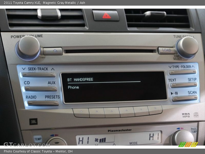 Magnetic Gray Metallic / Ash 2011 Toyota Camry XLE