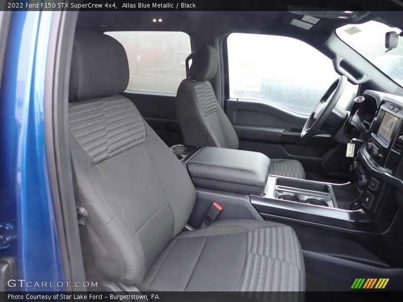 Atlas Blue Metallic / Black 2022 Ford F150 STX SuperCrew 4x4