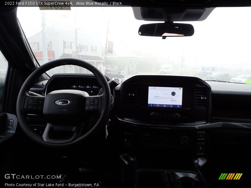 Atlas Blue Metallic / Black 2022 Ford F150 STX SuperCrew 4x4