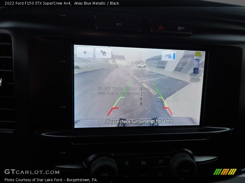 Atlas Blue Metallic / Black 2022 Ford F150 STX SuperCrew 4x4