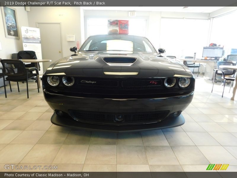 Pitch Black / Black 2019 Dodge Challenger R/T Scat Pack