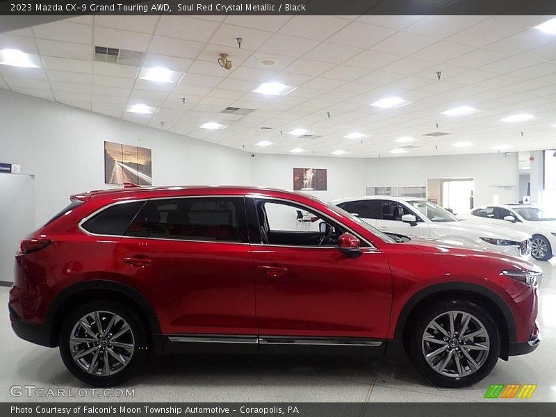 Soul Red Crystal Metallic / Black 2023 Mazda CX-9 Grand Touring AWD