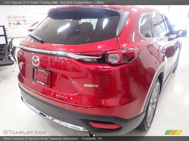 Soul Red Crystal Metallic / Black 2023 Mazda CX-9 Grand Touring AWD