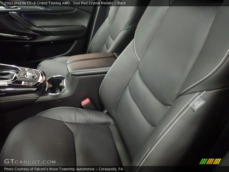 Soul Red Crystal Metallic / Black 2023 Mazda CX-9 Grand Touring AWD