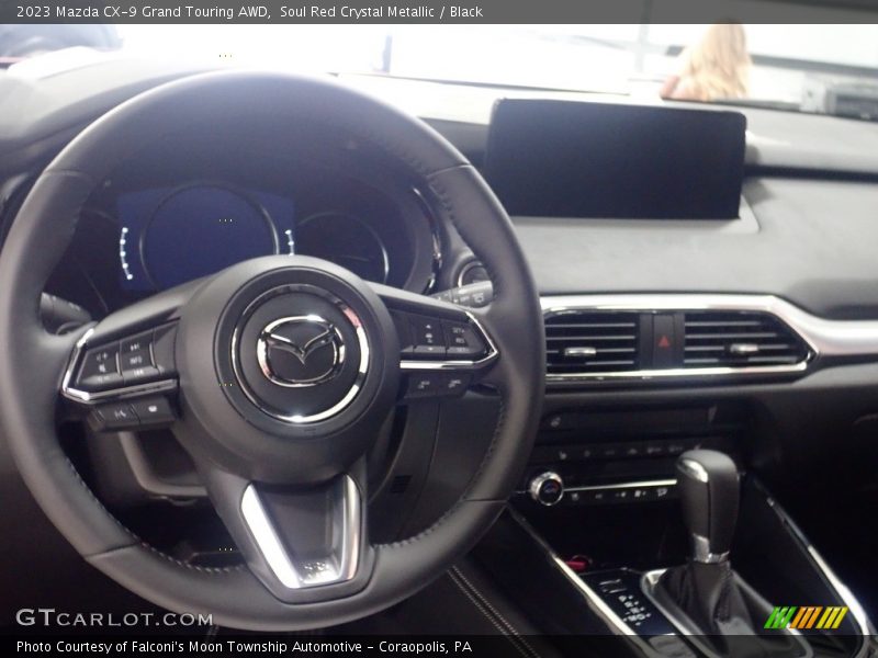 Soul Red Crystal Metallic / Black 2023 Mazda CX-9 Grand Touring AWD