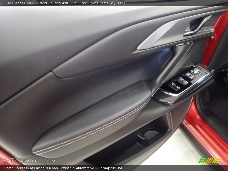 Soul Red Crystal Metallic / Black 2023 Mazda CX-9 Grand Touring AWD