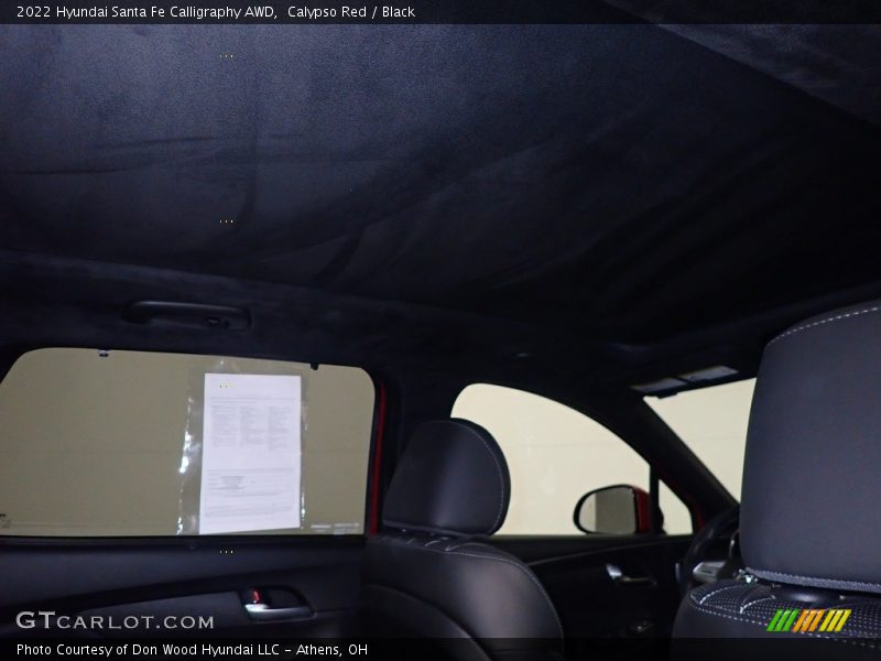 Calypso Red / Black 2022 Hyundai Santa Fe Calligraphy AWD