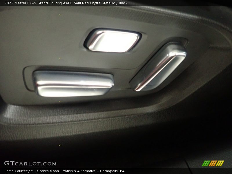Soul Red Crystal Metallic / Black 2023 Mazda CX-9 Grand Touring AWD