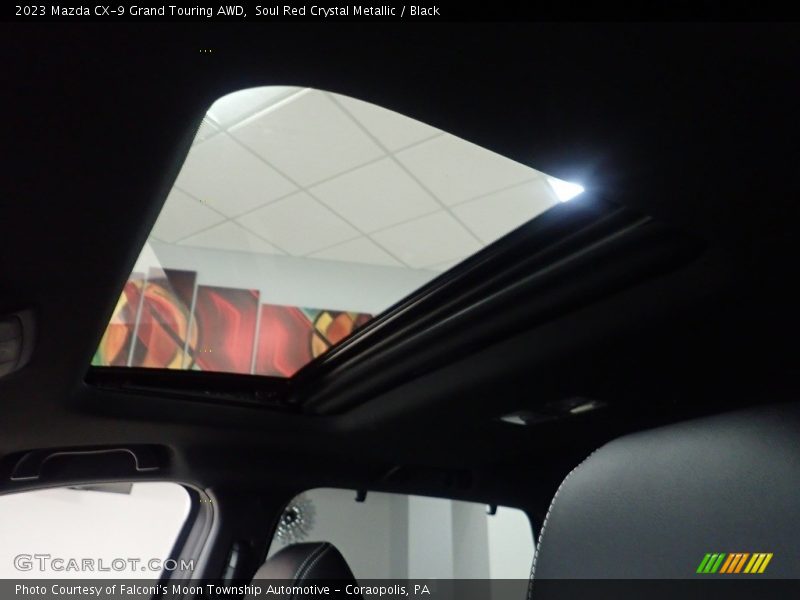 Soul Red Crystal Metallic / Black 2023 Mazda CX-9 Grand Touring AWD
