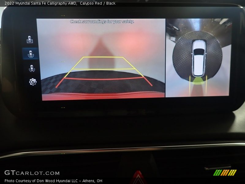 Calypso Red / Black 2022 Hyundai Santa Fe Calligraphy AWD