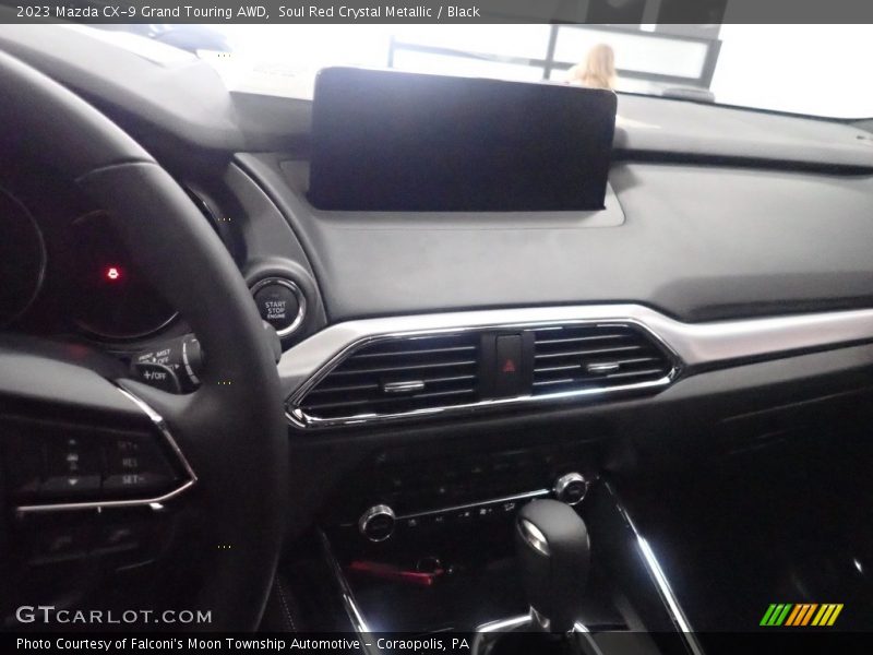 Soul Red Crystal Metallic / Black 2023 Mazda CX-9 Grand Touring AWD