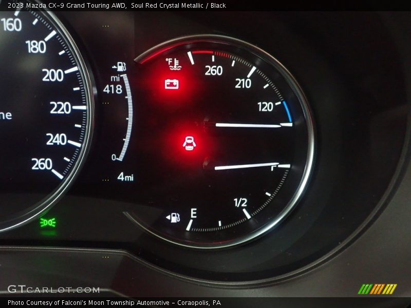 Soul Red Crystal Metallic / Black 2023 Mazda CX-9 Grand Touring AWD