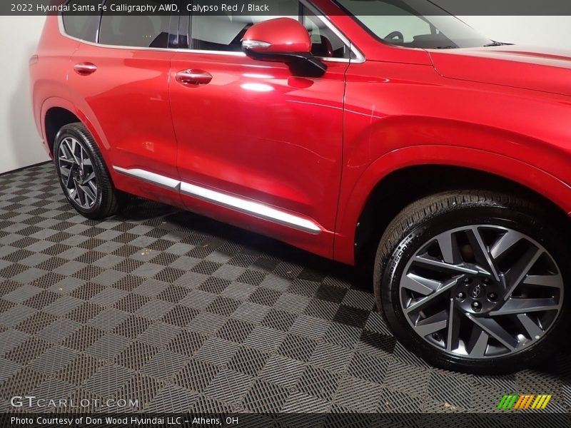 Calypso Red / Black 2022 Hyundai Santa Fe Calligraphy AWD