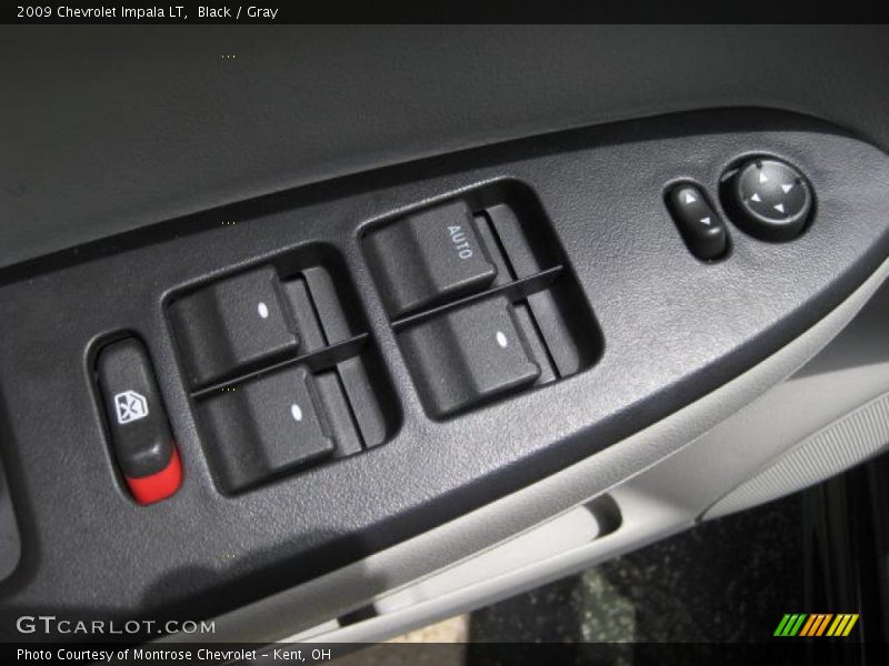 Black / Gray 2009 Chevrolet Impala LT