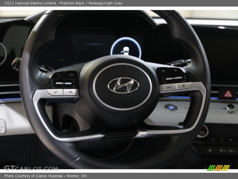  2021 Elantra Limited Steering Wheel