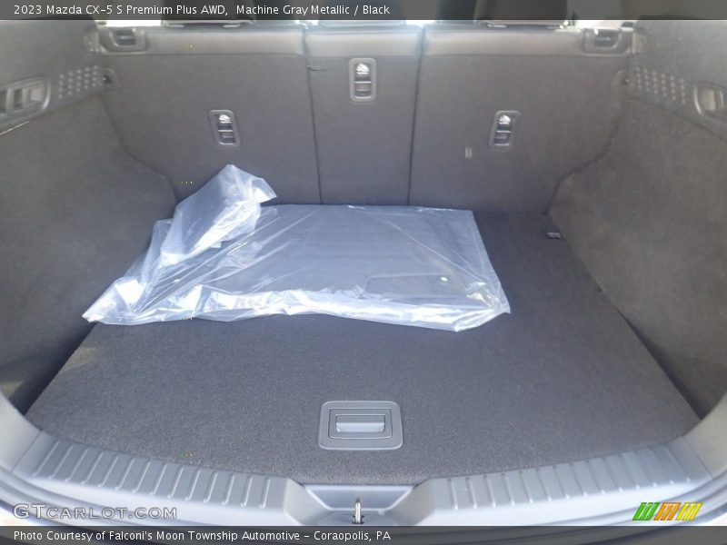 Machine Gray Metallic / Black 2023 Mazda CX-5 S Premium Plus AWD