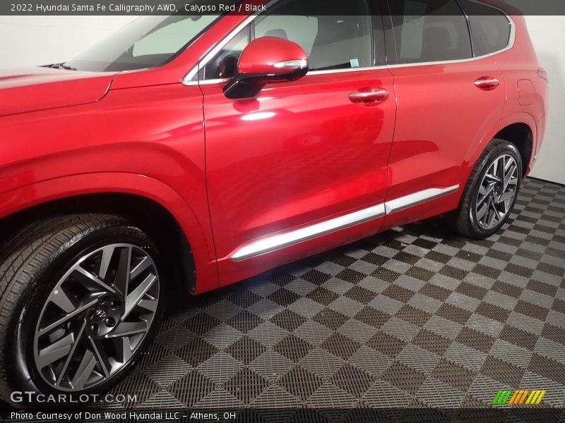 Calypso Red / Black 2022 Hyundai Santa Fe Calligraphy AWD