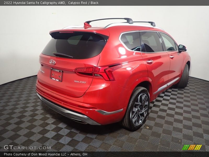Calypso Red / Black 2022 Hyundai Santa Fe Calligraphy AWD